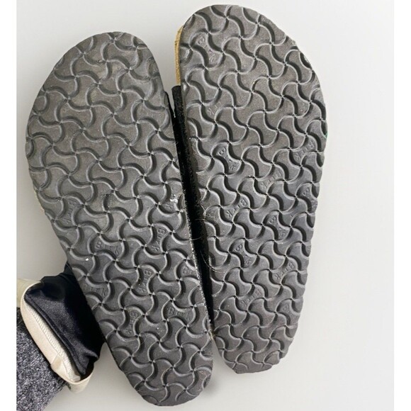 Birkenstock Arizona Happy Lamb Grey Wool Felt Lined Slide Sandal Size 46 US M13 main image 4
